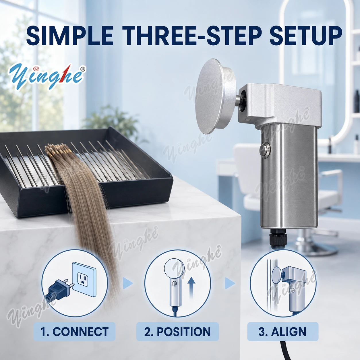 Upgraded Auto Hair Aligner,Sli - огляд і ціна Hair Bundles